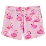 Pantalones cortos infantiles con cordón rosa claro 140 de vidaXL, Pantalones de niños - Ref: Foro24-14666, Precio: 11,35 €, D...