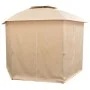 Carpa de jardín con cortinas hexagonal 360x265 cm de vidaXL, Carpas y cenadores - Ref: Foro24-43166, Precio: 384,73 €, Descue...