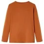Camiseta infantil de manga larga color coñac 104 de vidaXL, Camisetas para niños - Ref: Foro24-14050, Precio: 8,72 €, Descuen...