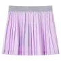 Falda plisada infantil color lila 140 de vidaXL, Pantalones de niños - Ref: Foro24-14691, Precio: 10,93 €, Descuento: %