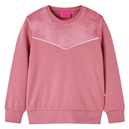 Sudadera infantil patchwork terciopelo color frambuesa 92 de vidaXL, Camisetas para niños - Ref: Foro24-14004, Precio: 11,64 ...
