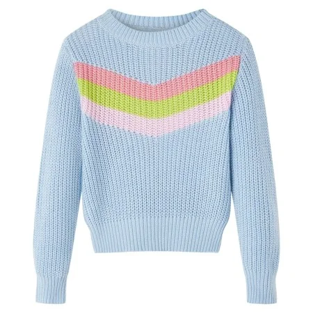 Jersey de punto infantil azul 104 de vidaXL, Camisetas para niños - Ref: Foro24-14698, Precio: 14,24 €, Descuento: %