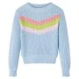 Jersey de punto infantil azul 104 de vidaXL, Camisetas para niños - Ref: Foro24-14698, Precio: 14,24 €, Descuento: %
