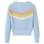 Jersey de punto infantil azul 128 de vidaXL, Camisetas para niños - Ref: Foro24-14700, Precio: 14,24 €, Descuento: %