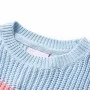 Jersey de punto infantil azul 128 de vidaXL, Camisetas para niños - Ref: Foro24-14700, Precio: 14,24 €, Descuento: %