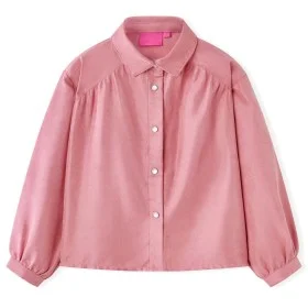 Blusa infantil con mangas de farol rosa palo 140 de vidaXL, Camisetas para niños - Ref: Foro24-15105, Precio: 11,59 €, Descue...