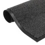 Alfombra de entrada rectangular de nudo 120x180 cm antracita de vidaXL, Felpudos - Ref: Foro24-132718, Precio: 73,71 €, Descu...