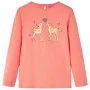 Camiseta infantil de manga larga coral 128 de vidaXL, Camisetas para niños - Ref: Foro24-13662, Precio: 8,59 €, Descuento: %