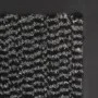 Alfombra de entrada rectangular de nudo 120x180 cm antracita de vidaXL, Felpudos - Ref: Foro24-132718, Precio: 73,71 €, Descu...