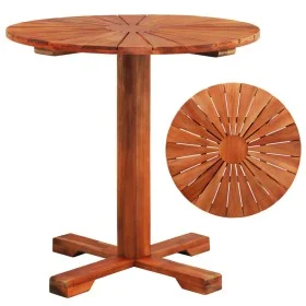 Mesa para terraza bistró madera maciza de acacia 70x70 cm de vidaXL, Mesas de jardín - Ref: Foro24-44037, Precio: 89,20 €, De...