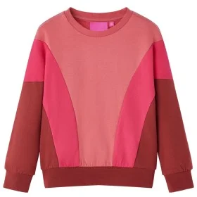 Sudadera infantil colores rosa y henna 140 de vidaXL, Camisetas para niños - Ref: Foro24-13993, Precio: 13,76 €, Descuento: %