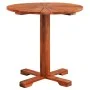 Mesa para terraza bistró madera maciza de acacia 70x70 cm de vidaXL, Mesas de jardín - Ref: Foro24-44037, Precio: 89,20 €, De...