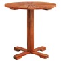 Mesa para terraza bistró madera maciza de acacia 70x70 cm de vidaXL, Mesas de jardín - Ref: Foro24-44037, Precio: 90,52 €, De...