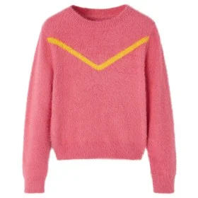 Jersey de punto infantil rosa 128 de vidaXL, Camisetas para niños - Ref: Foro24-14756, Precio: 14,40 €, Descuento: %