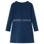 Vestido infantil de manga larga azul marino 104 de vidaXL, Vestidos de niños - Ref: Foro24-14833, Precio: 17,47 €, Descuento: %