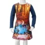 Vestido infantil de manga larga azul marino 128 de vidaXL, Vestidos de niños - Ref: Foro24-14890, Precio: 13,26 €, Descuento: %