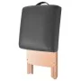 Taburete de masaje plegable con asiento 12 cm de grosor negro de vidaXL, Sillones de masaje - Ref: Foro24-110149, Precio: 53,...