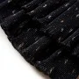 Falda infantil con diseño de volantes escalonados negro 140 de vidaXL, Pantalones de niños - Ref: Foro24-14901, Precio: 13,06...