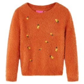 Jersey de punto infantil naranja 104 de vidaXL, Camisetas para niños - Ref: Foro24-14943, Precio: 14,24 €, Descuento: %