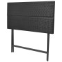 Set comedor de jardín plegable 7 pzas poli ratán y acero negro de vidaXL, Conjuntos de jardín - Ref: Foro24-42878, Precio: 27...