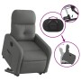 Sillón eléctrico reclinable elevable de tela gris oscuro en Sillones | Comprar online en Foru.es