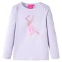 Camiseta infantil de manga larga lila claro 140 de vidaXL, Camisetas para niños - Ref: Foro24-13998, Precio: 11,60 €, Descuen...