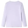 Camiseta infantil de manga larga lila claro 140 de vidaXL, Camisetas para niños - Ref: Foro24-13998, Precio: 11,60 €, Descuen...