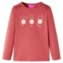 Camiseta infantil de manga larga rosa tostado 140 de vidaXL, Camisetas para niños - Ref: Foro24-13778, Precio: 8,45 €, Descue...