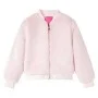 Chaqueta infantil cuero sintético rosa suave 116 de vidaXL, Ropa de abrigo para niños - Ref: Foro24-14251, Precio: 13,87 €, D...