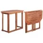 Mesa para terraza bistró madera maciza de acacia 90x50x75 cm de vidaXL, Mesas de jardín - Ref: Foro24-44039, Precio: 90,34 €,...