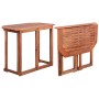Mesa para terraza bistró madera maciza de acacia 90x50x75 cm de vidaXL, Mesas de jardín - Ref: Foro24-44039, Precio: 95,82 €,...