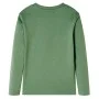 Camiseta infantil de manga larga caqui claro 128 de vidaXL, Camisetas para niños - Ref: Foro24-13222, Precio: 8,59 €, Descuen...
