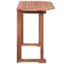 Mesa para terraza bistró madera maciza de acacia 90x50x75 cm de vidaXL, Mesas de jardín - Ref: Foro24-44039, Precio: 90,34 €,...