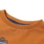 Camiseta infantil de manga larga ocre oscuro 140 de vidaXL, Camisetas para niños - Ref: Foro24-13463, Precio: 7,79 €, Descuen...