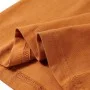 Camiseta infantil de manga larga ocre oscuro 140 de vidaXL, Camisetas para niños - Ref: Foro24-13463, Precio: 7,79 €, Descuen...
