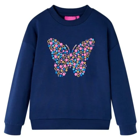 Sudadera infantil azul marino 92 de vidaXL, Camisetas para niños - Ref: Foro24-14059, Precio: 12,37 €, Descuento: %