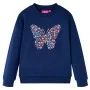 Sudadera infantil azul marino 92 de vidaXL, Camisetas para niños - Ref: Foro24-14059, Precio: 12,37 €, Descuento: %