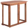Mesa para terraza bistró madera maciza de acacia 90x50x75 cm de vidaXL, Mesas de jardín - Ref: Foro24-44039, Precio: 90,34 €,...