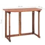 Mesa para terraza bistró madera maciza de acacia 90x50x75 cm de vidaXL, Mesas de jardín - Ref: Foro24-44039, Precio: 90,34 €,...
