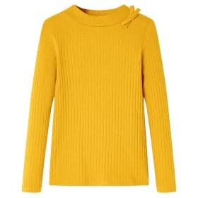 Camiseta infantil de manga larga color ocre 92 de vidaXL, Camisetas para niños - Ref: Foro24-14134, Precio: 11,06 €, Descuent...