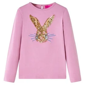 Camiseta infantil de manga larga rosa tostado 128 de vidaXL, Camisetas para niños - Ref: Foro24-13972, Precio: 10,24 €, Descu...