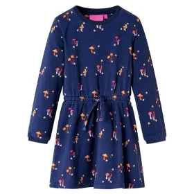 Vestido infantil azul marino 140 de vidaXL, Vestidos de niños - Ref: Foro24-15075, Precio: 16,23 €, Descuento: %