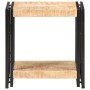 Mesa auxiliar de madera de mango rugosa 40x30x40 cm en Mesas auxiliares | Comprar online en Foru.es