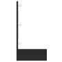 Mueble con espejo y LED negro 90x31,5x62 cm de vidaXL, Tocadores de baño - Ref: Foro24-833488, Precio: 56,36 €, Descuento: %