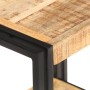 Mesa auxiliar de madera de mango rugosa 40x30x40 cm en Mesas auxiliares | Comprar online en Foru.es