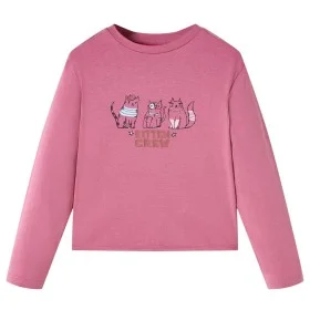 Camiseta infantil de manga larga frambuesa 92 de vidaXL, Camisetas para niños - Ref: Foro24-14444, Precio: 8,12 €, Descuento: %