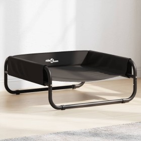 Cama elevada para perros tela oxford y acero gris antracita en Camas para perros | Comprar online en Foru.es