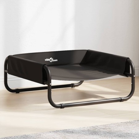 Cama elevada para perros tela oxford y acero gris antracita en Camas para perros | Comprar online en Foru.es