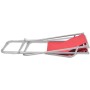 Tumbonas reclinables 2 unidades acero rojas de vidaXL, Tumbonas - Ref: Foro24-42937, Precio: 122,26 €, Descuento: %