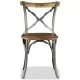 Esszimmerstühle 2 Einheiten aus massivem Mangoholz von vidaXL, Essstühle - Ref: Foro24-244592, Preis: 197,33 €, Rabatt: %